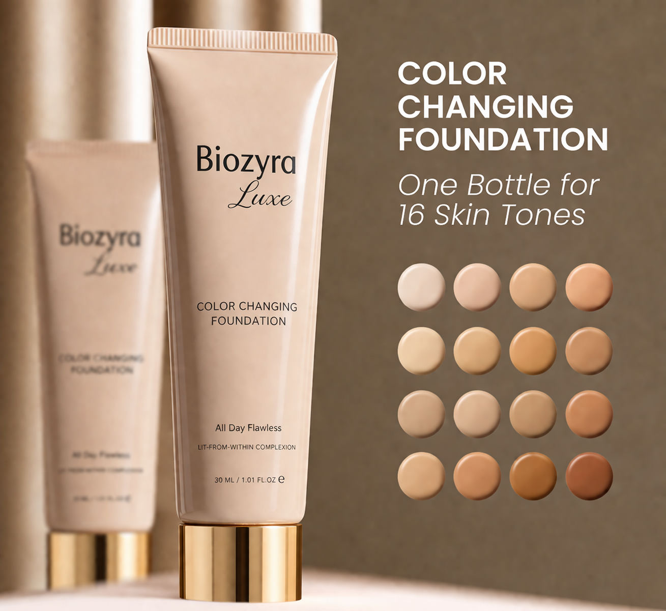 Biozyra Luxe Color Changing Foundation